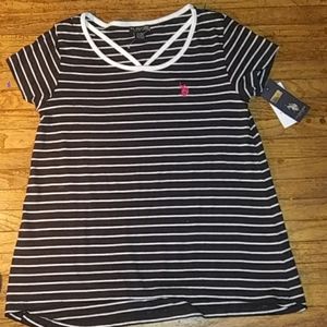 Kids striped polo